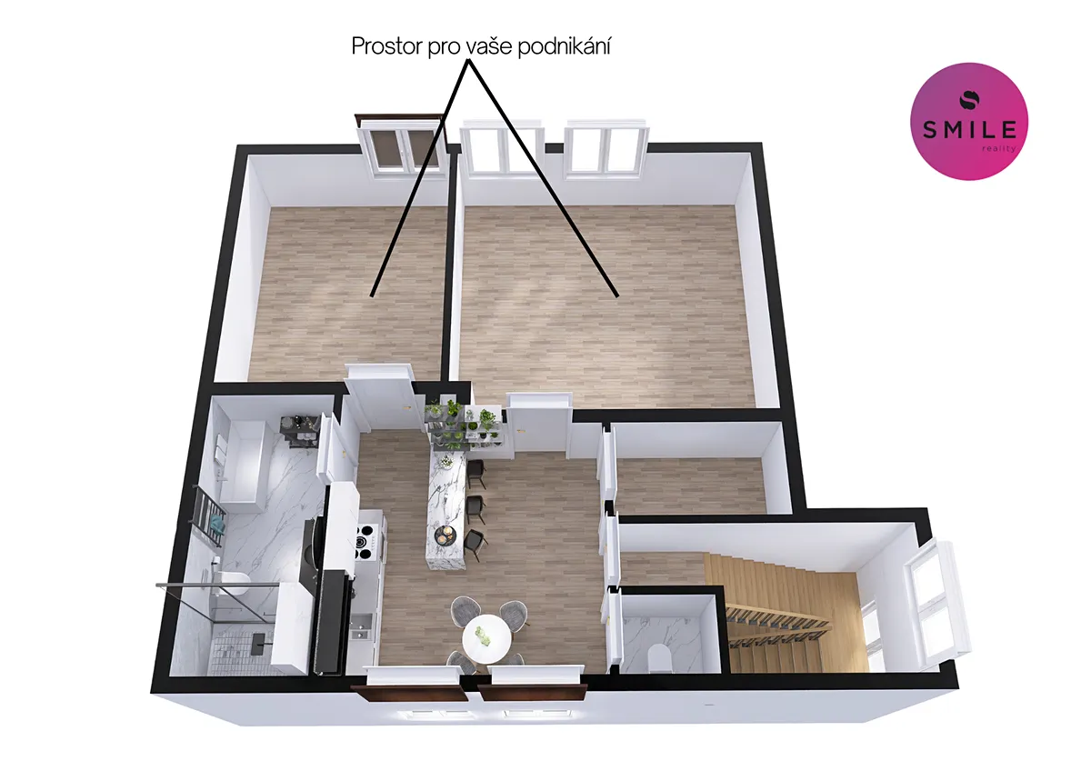 Pronájem kanceláře 65 m²